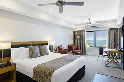 Darwin Harbour view bedroom accommodation