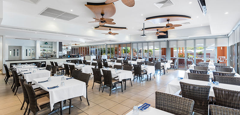 interior of 1861 restaurant and bar in Broome Western Australia